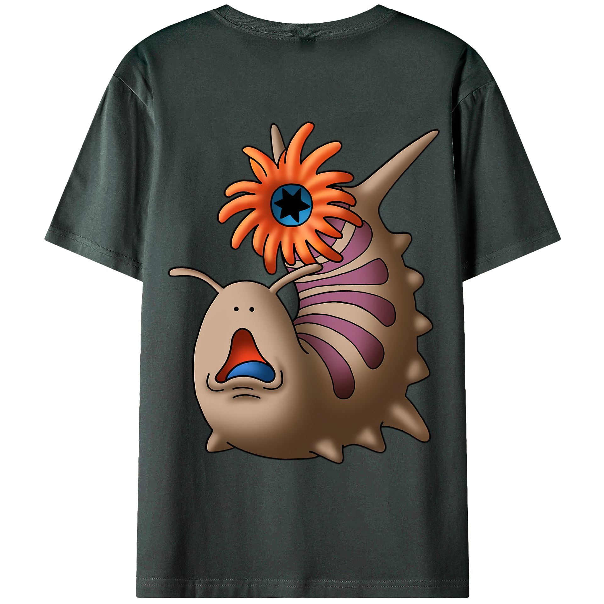 （画像用） ドラゴンクエスト Doragon Kuesuto Dragon Quest 綿100％ メンズ半袖Tシャツ（バックプリント） 通気性